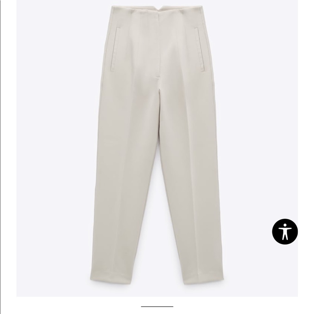NWT Zara high-waisted pants